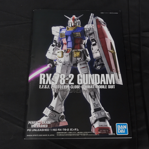 PG 1:60 機動戦士ガンダム ガンダム RX-78-2 プラモデル